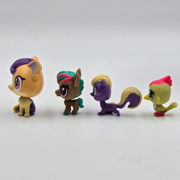 Littlest Pet Shop Panic Falconette #1-184 Lovelace McMare #1-182 Silky L’Aroma # - Picture 3 of 7